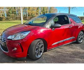 CITROËN DS3 CABRIOLET 1.6 THP 155 SPORT CHIC ROUGE RUBIS