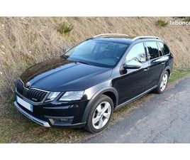 ŠKODA OCTAVIA COMBI 2.0 TDI 150CH – 4X4 – SCOUT– 2018 – 112 000 KM