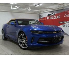 2018 CHEVROLET CAMARO 2LT CABRIOLET 2 PORTES