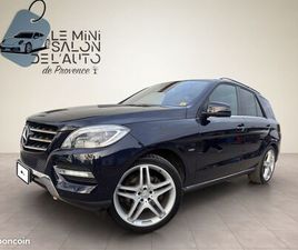 MERCEDES ML III V6 350 CDI BLUETEC 4MATIC FASCINATION 7G-TRONIC-07/2012-111.500KM-APPLE CARPLAY-DVD ARRIÈRE-PACK AMG-GROS ENTRETIEN RÉALISÉE-PARFAIT ETAT-GARANT
