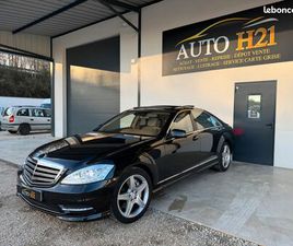 MERCEDES CLASSE S (W221) S600 LIMOUSINE 5.5 V12 BITURBO 517 CH PACK AMG PHASE 2 |CAMERA|VISION NOCTURNE|SOFT CLOSE |SONO HK|ANGLE MORT|SUIVI MERCEDES COMPLET|RE