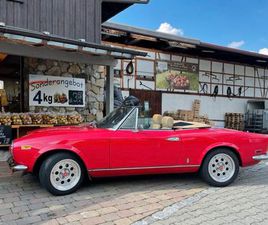 FIAT SPYDER 124 BJ 1982. ITALIO FLAIR PUR. MIT H KENNZEICHEN