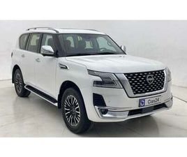 NISSAN PATROL SE PLATINUM CITY 5.6L 2023 SE PLATINUM CITY | AED 2863/MONTH | 0 DP | 30 DAY RETURN | WARRANTY | SER