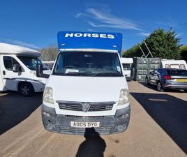 VAUXHALL MOVANO HORSEBOX