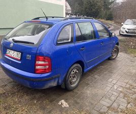 SKODA FABIA 1.2 2003 OPLATY DO 2027 DUSZNIKI-ZDRÓJ • OLX.PL