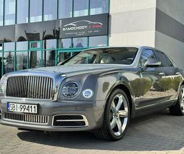 BENTLEY MULSANNE SPEED 6.75 V8. NOWY. JEDYNY W POLSCE. WĘGRZCE
