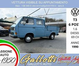 VOLKSWAGEN TRANSP. T3 1.6 69CV DIESEL