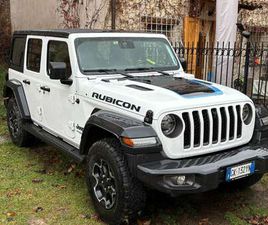 JEEP WILLYS WRANGLER IV UNLIMITED 4XE UNLIMITED 2.0 ATX PHEV RUBICON 4XE AUTO