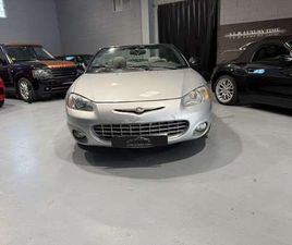 CHRYSLER SEBRING CABRIOLET CABRIO 2.0 LX