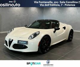 ALFA ROMEO 4C COUPÉ 4C 1750 TBI DEL 2015 USATA A SALA CONSILINA