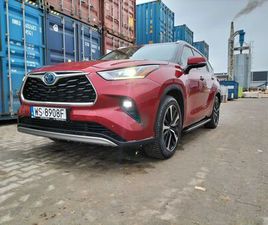 TOYOTA HIGHLANDER 2,5 HYBRYDA NISKI PRZEBIEG!!! WYROZĘBY-PODAWCE • OLX.PL