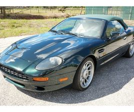 21K-MILE 1998 ASTON MARTIN DB7 VOLANTE PROJECT