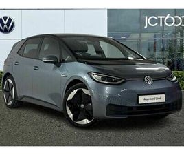 VOLKSWAGEN ID.3 - TECH PRO PERFORMANCE 204PS 1-SPEED AUTOMATIC 5 DOOR