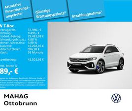 T-ROC R 2.0 TSI 4 MOT LEDER IQ.LIGHT IQ.DRIVE PARKASSIST REARVIEW EKLAPPE APP DSG
