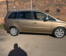 VAUXHALL ZAFIRA VAUXHALL, ZAFIRA, MPV, 2013, MANUAL, 1686 (CC), 5 DOORS