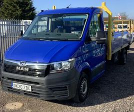 MAN TRUCK MAN TGE 2020 MAN TGE LWB 100 CHASSIS CAB PICKUP TRUCK CHASSIS CAB DIESEL MANUAL