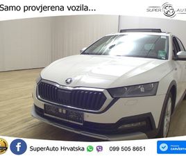 ŠKODA OCTAVIA SCOUT 2.0 TDI 4X4 DSG 200 KS, ACC+PANO+GR SJED+HEAD+PDC+VIRT