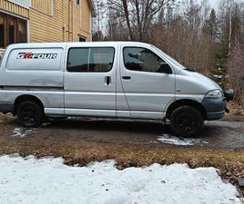 VÄHÄN AJETTU 4X4 HIACE
