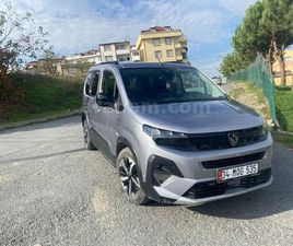 SAHIBINDEN PEUGEOT RIFTER 1.5 BLUEHDI GT 2024 MODEL İSTANBUL 17.500 KM GRI - 38844866 | ARABAM.COM