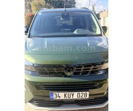 SAHIBINDEN PEUGEOT RIFTER 1.5 BLUEHDI GT 2024 MODEL İSTANBUL 13.000 KM YEŞIL - 38838177 | ARABAM.COM