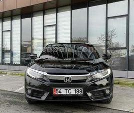 GALERIDEN HONDA CIVIC 1.6I VTEC ECO EXECUTIVE 2016 MODEL KOCAELI 148.600 KM SIYAH - 38842034 | ARABAM.COM