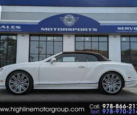 BENTLEY CONTINENTAL GTC SPEED USED 2015 BENTLEY CONTINENTAL GT SPEED