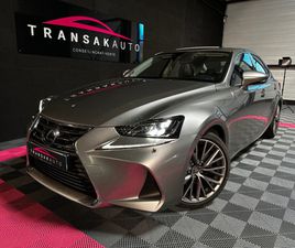 LEXUS IS IS 300H LEXUS IS IS 300H EXECUTIVE - 2EME MAIN - FRANCAISE - CARNET A JOUR FULL LEXUS - SOUS GARANTIE LEXUS