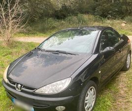 PEUGEOT 206 CC 2001 – 127 000 KM – CAPOTE HS