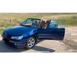 PEUGEOT 306 CABRIOLET 2L 16S BVA – EXCELLENT ÉTAT