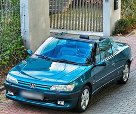 PEUGEOT 306 CABRIOLET PHASE 1, 47.900 KM, 2.0, 120 CV, CUIR, MAGNIFIQUE