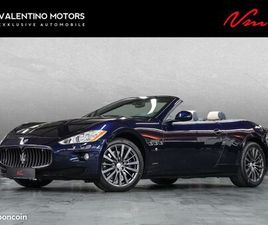 MASERATI GRANCABRIO SPORT MASERATI GRANCABRIO SPORT V8 4.7 - 33000KM - 440 CH