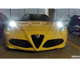 ALFA ROMEO 4C COUPÉ JAUNE PROTOTIPO (1/12)