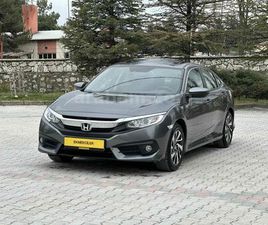 GALERIDEN HONDA CIVIC 1.6I VTEC ELEGANCE 2017 MODEL KÜTAHYA 33.000 KM FÜME - 38863827 | ARABAM.COM