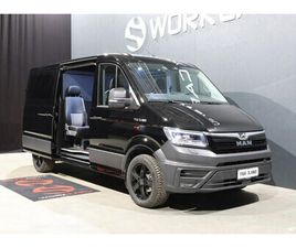 MAN TRUCK MAN TGE KORKOTARJOUS / LED-AJOVALOT / PA-LISÄLÄMMITIN / LÄMMITETTÄVÄ OHJAUSPYÖRÄ / KUSKIN PENKKI HIERONTATOIMINNOLLA