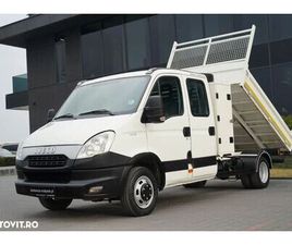 UTILIZAT IVECO AILY 35-130 / BASCULATOR / CU OPȚIUNI MIXTE - 7 LOCURI / DOUĂ LOCURI / MANUAL / 2014 - 13 900 EUR, 296 000 KM - AUTOVIT.RO
