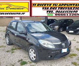 DACIA SANDERO SANDERO 1ª SERIE GPL SCADENZA 2030