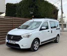 DACIA DOKKER 2016 1.5DCI EURO6 5LOCURI 189.000KM! PRIMUL PROPRIETAR BUCURESTI SECTORUL 2