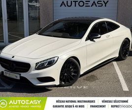 MERCEDES CLASSE S COUPE 500 9G-TRONIC 455 CH / SUIVI 100% MB / FAIBLE KM / VOLANT A DROITE