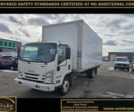 2021 ISUZU NPR-HD 20FT BOX - V8 GASOLINE - RAMP - 96 HIGH BOX