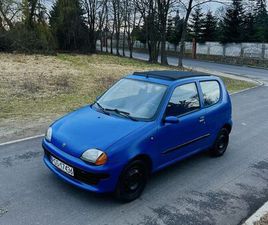FIAT SEICENTO FIAT SEICENTO 1.1 FALTDACH SZYBERDACH LETNIACZEK LESZNO • OLX.PL