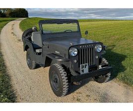 WILLYS JEEP CJ-3B, BJ 1956, MFK, VETERANENZULASSUNG