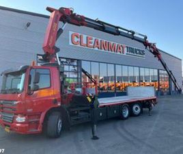 DAF FAN 75 CF 310 EURO 5 PALFINGER 36 TONMETER LAADKRAAN + FLY JIB