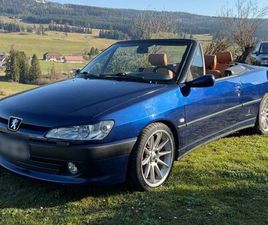 PEUGEOT 306 CABRIOLET 2.0 16V – CUIR NEUF SELLIER – SUIVI COMPLET – DISTRIBUTION OK