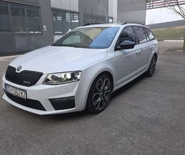 SKODA OCTAVIA VRS VRS OCTAVIA 4X4*2.0 TDI*DSG*184 KS*KOŽA*NAVIGACIJA*REG. DO 02.’27.*, 2016 GOD.