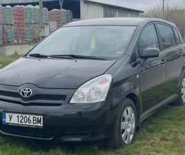 TOYOTA COROLLA VERSO TOYOTA COROLLA VERSO