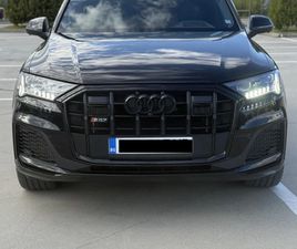 AUDI SQ7 BLASK OPTIC 360* MASSAGE ВАКУУМ ЛИЗИН