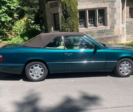 MERCEDES W124 E200 CABRIO, RESTAURIERT, VOLL AUSSTATTUNG