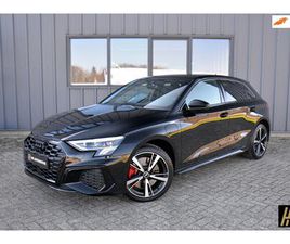 AUDI A3 SPORTBACK 45 TFSI E 245PK S EDITION COMPETITION * RS ZETELS * KRUISGESTIKT ALCANTARA/LEER * 18