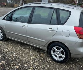 TOYOTA COROLLA VERSO TOYOTA COROLLA VERSO