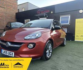 VAUXHALL ADAM 2015 VAUXHALL ADAM 1.2 ECOFLEX 16V JAM EURO 5 (START/STOP) 3DR PETROL